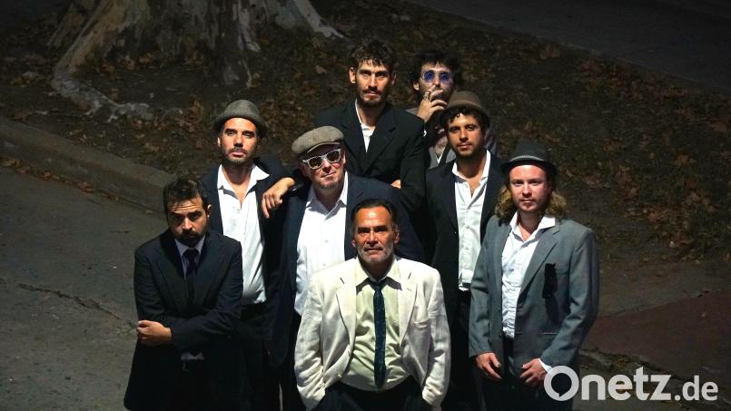Das Oktett aus „Rosario Smowing“ kommt aus Argentinien und hat sich modernen Retro-Stil auf die Fahne geschrieben. Bild: Andres Picech/exb