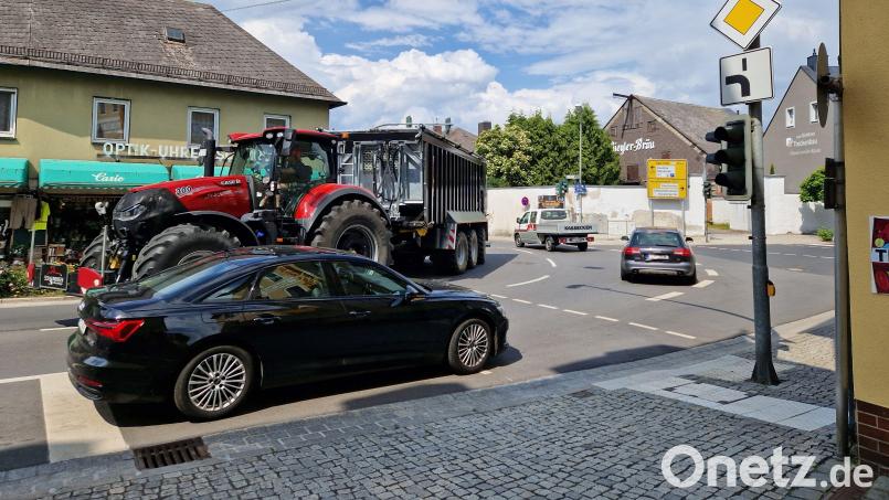 Die Planung für die Verlegung der Bundesstraße 299 aus der Innenstadt auf die Regionaltrasse beschäftigte am Dienstag den Bayerischen Verwaltungsgerichtshof in München. Bild: hmr