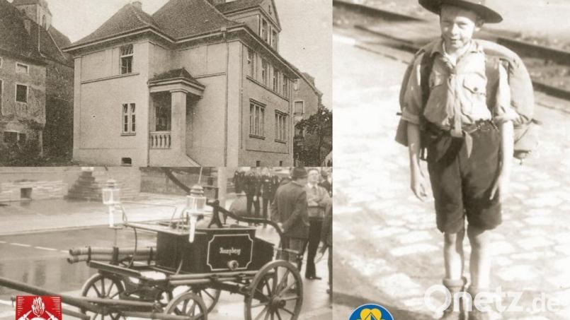 Diese Ansichtskarte legen die Briefmarkenfreunde zum Altstadtfest vor. Bild: Briefmarkenfreunde Sulzbach-Rosenberg/exb