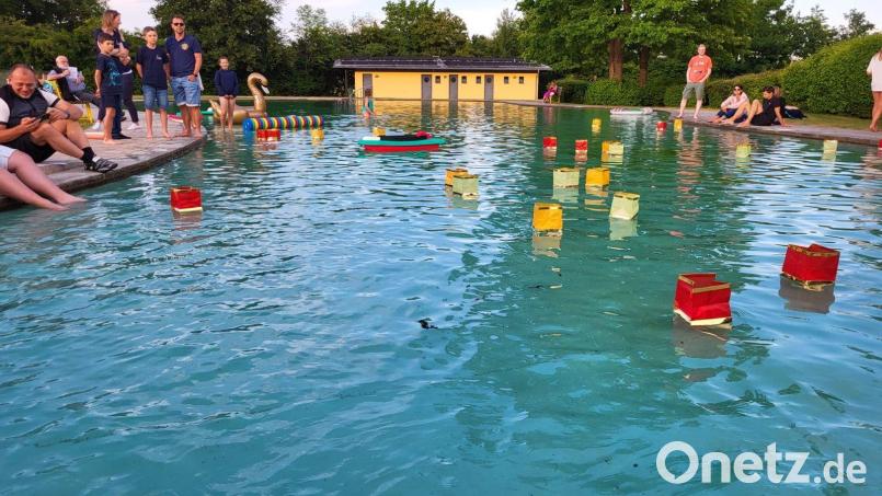 Ein ganz besonderer religiöser Impuls: der Wassergottesdienst im Naturbad Schnaittenbach. Bild: bba