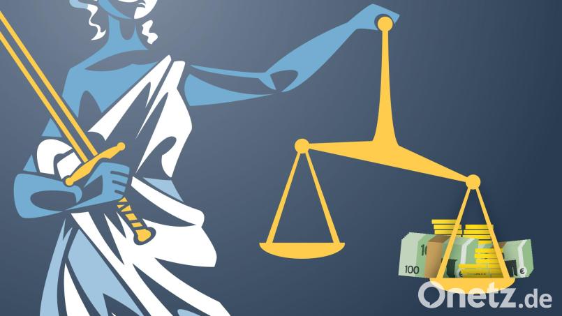 Lässt sich Justitia mit Geld bestechen? Manchmal lässt sich ein Gerichtsurteil mit Geld abwenden. Bild: Fröhler, Laura