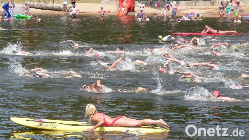 Die Wasserwacht ist stets dabei. Bild: rn