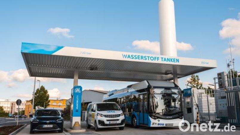 Ohne Wasserstofftankstelle, keine Autos, die mit diesem Treibstoff unterwegs sein können. Symbolbild: h2-mobility/exb