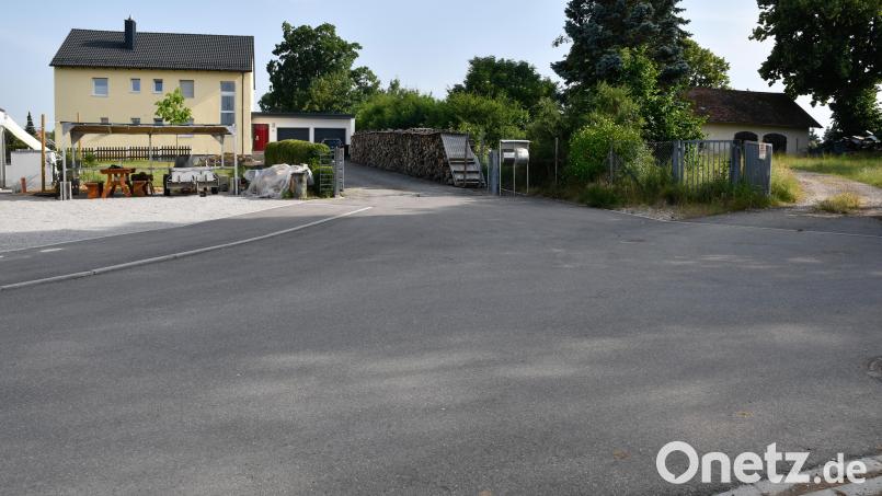 Annette und Ronny Hog haben sich vor einigen Jahren das ältere Haus an der Waldhausstraße gekauft. Jetzt müssen sie für sie völlig überraschend die Erschließung der Waldhausstraße mittragen. Bild: Petra Hartl