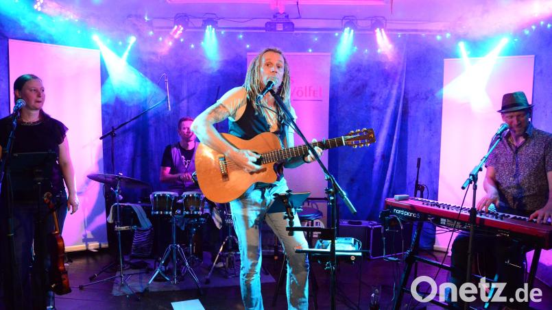 Hannes & Friends auf der Live-Stage. Bild: Kunz