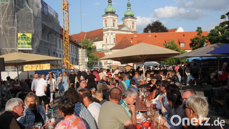 Mächtig was los war auf dem 41. Waldsassener Bürgerfest. Bild: kro