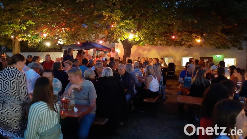 Romantische Kulisse fürs Weinfest: der Garten der Jakobsklause Bild: ise