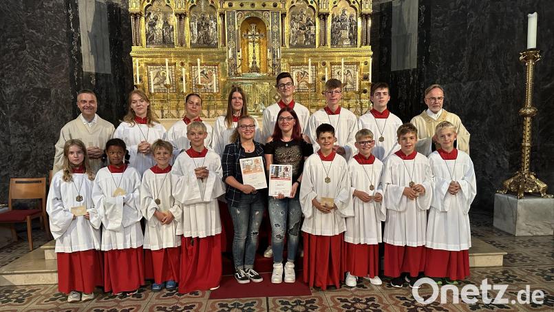 Ministranten in St. Josef Bild: Andrea Glaubitz/exb