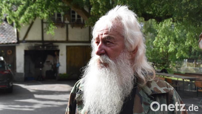 Gerd Voit (69) ist Gründungsmitglied des Bartclubs. Bei einem Wettbewerb unter 100 Bartträgern in Pullmann-City ist er ganz vorn gelandet. Bild: hcz