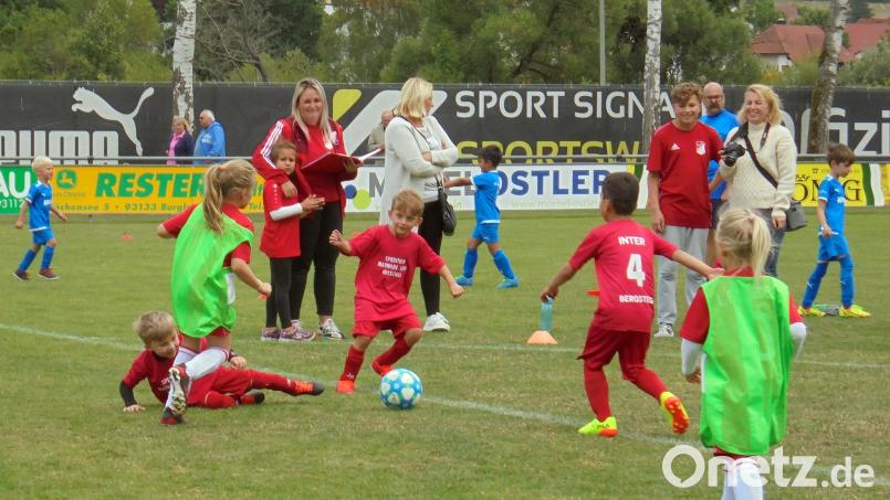 Auch in diesem Jahr wird es wieder viel Betrieb am Sportgelände des 1. FC Rieden geben. Archivbild: gau