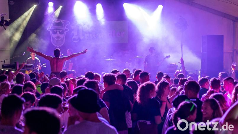 Beim Handballfest kommt die Party nicht zu kurz. Dafür sorgt wie beim letzten Mal die Stimmungsband „d´Urwaidler“. Bild: Günter Uschold/exb