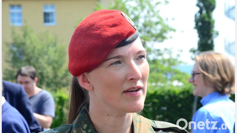 Oberstleutnant Hekja Marlen Werner. Bild: Kunz