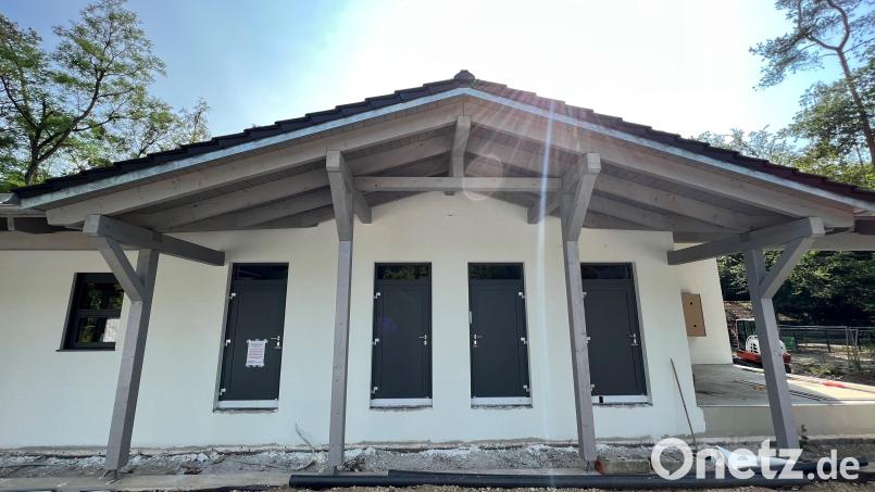 Für den neuen Kiosk im Wild- und Freizeitpark Höllohe vergab der Landkreis-Bauausschuss mehrere Aufträge. Bild: Tietz