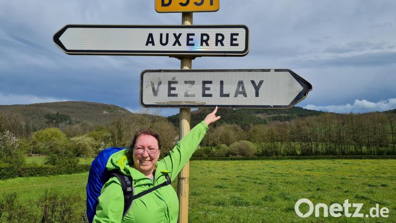 Vézelay ist der Startpunkt für Petra Danzers Etappe im Frühjahr auf dem Jakobsweg in Frankreich. Bild: Jessica Fechner