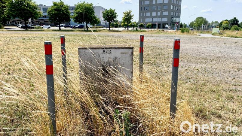 Für den alten Festplatz an der Leuchtenberger Straße in Weiden sieht das Integrierte Städtebauliche Entwicklungskonzept (ISEK) einen besonderen Entwicklungsbedarf. Den Planern zufolge sind hier Wohnen und Synergien mit dem benachbarten OTH- und Schulcampus denkbar. Bild: Gabi Schönberger