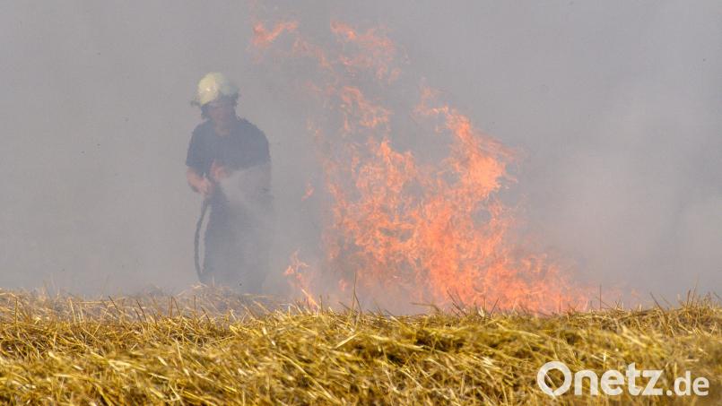Ein Feldbrand bedroht im Landkreis Lichtenfels ein Wohngebiet. Symbolbild: Klaus-Dietmar Gabbert