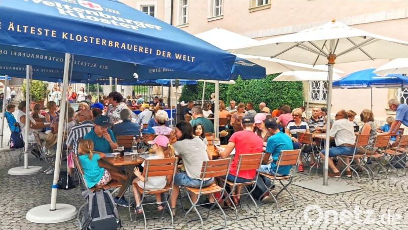 Der FGV Neusorg hatte zu einem Tagesausflug eingeladen. Besichtigt wurden das Kloster Weltenburg und der Wildtierpark Höllohe. Bild: Carolin Gley/exb