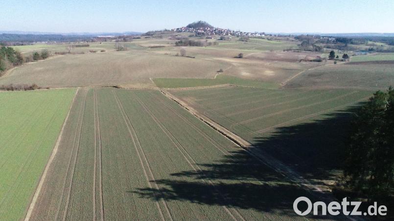 Ob die Windräder den Blick auf Parkstein beeinträchtigen? Auch an dieser Frage scheiden sich die Geister. Im Marktgemeinderat Parkstein wird weiter hart über das Projekt diskutiert. Dennoch schreitet die Planung voran. Bild: bey