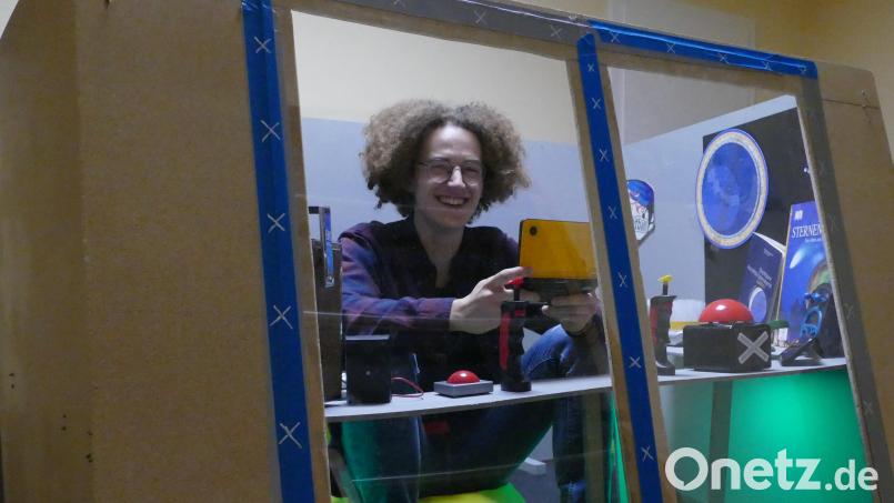 Vincent Poschenrieder spielte beim Jugendfilmfestival vor zwei Jahren in einem Film das Alien, das es auf die Erde verschlagen hat. Archivbild: Kira Lorenz