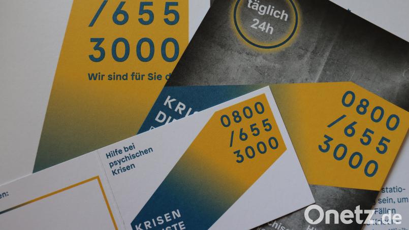 Die Nummer für Hilfe bei psychischen Krisen: Unter 0800/6553000 erreichen Hilfesuchende aus der Oberpfalz den Oberpfälzer Krisendienst. Archivbild: olr