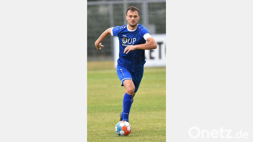 Mauricio Göhlert, Kapitän der SpVgg SV Weiden. Bild: A. Schwarzmeier