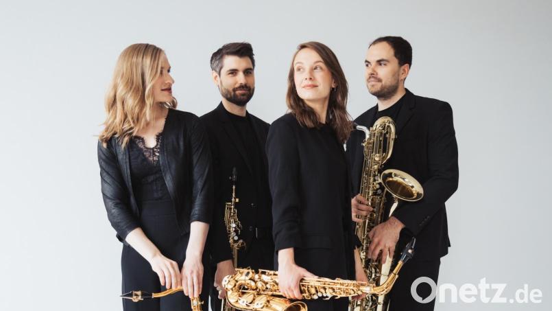 Das &quot;Arcis Saxophon Quartett&quot;. Bild: Arcis Saxophon Quartett/exb