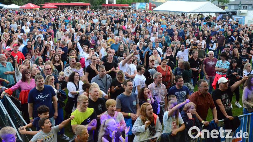 4000 Fans feierten ausgelassen auf dem Festival-Gelände. Bild: Kunz