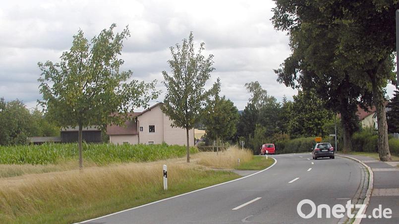 Der Nettio-Markt wird direkt nach der Bebauung an der Einfahrt nach Brand gebaut. Bild: ld