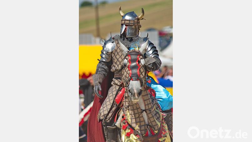 Ritterturnier im Geschichtspark Bärnau-Tachov Bild: exb/Uwe Brodrecht