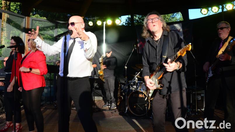 &quot;Soul Station No.10&quot; begeistert bei der Sommerserenade am Donnerstag die Zuhörer. Bild: Kunz
