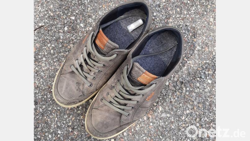 Ein Tscheche hatte ein Röhrchen Amphetamin im Schuh versteckt Bild: Bundespolizei