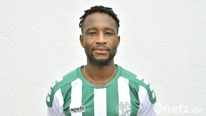 Kevin Amaizo (im Trikot seines letztens Vereins DJK Gebenbach). Bild: Hubert Ziegler