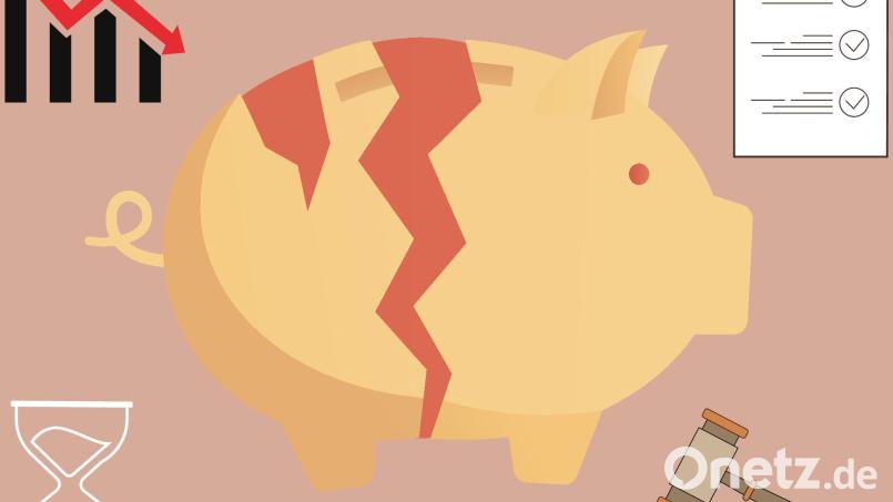 Insolvenzen in der Oberpfalz. Bild: Jakob Graf