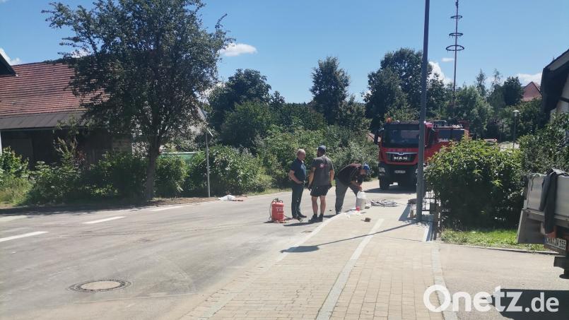 Die Pointbachbrücke ist wieder befahrbar. Bild: amö