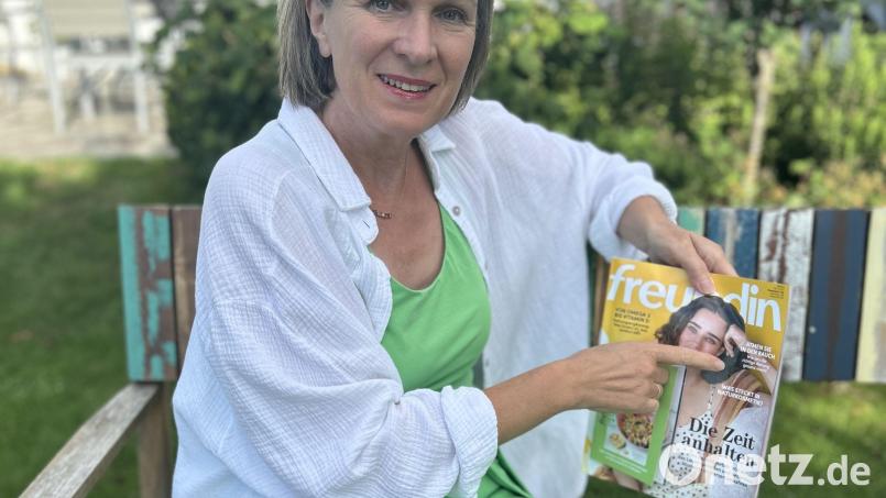 Doris Völkl aus Waldthurn gibt in der Zeitschrift Freundin Tipps für ein gesundes und stressfreies Leben. Bild: fvo