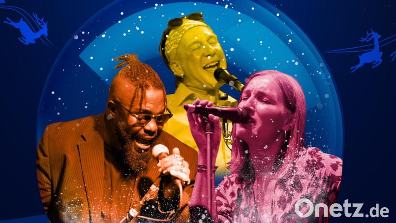 "A very special christmas" kommt im Dezember wieder nach Amberg. Bildmontage: Alex Viebig/exb