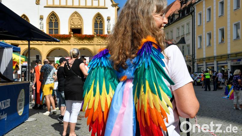 Christopher Street Day in Amberg. Bild: Petra Hartl