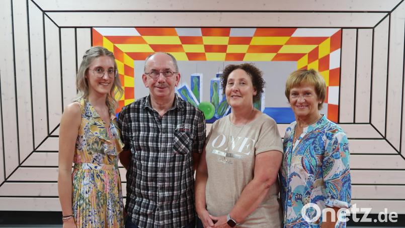 Lena Lugert, Michael Deuerling, Martina Lugert und Gerlinde Sossalla (von links). Bild: 1.SKC Altenstadt/exb