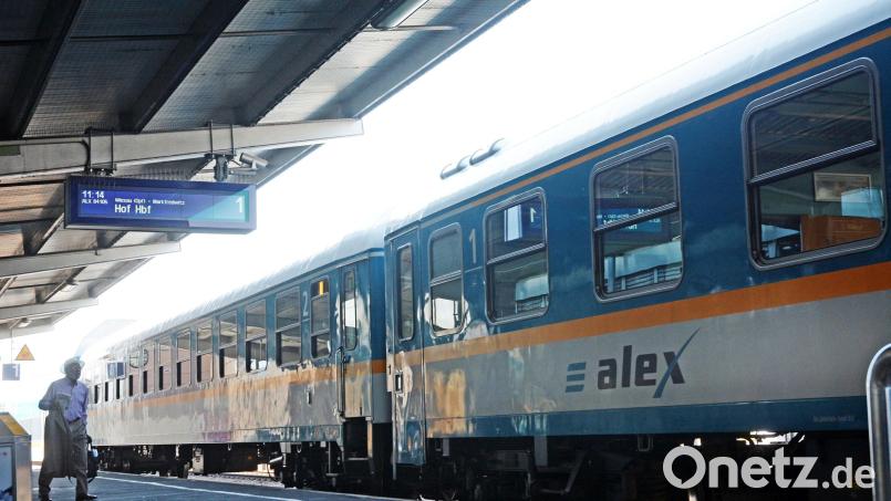 Der Alex auf dem Bahnhof in Weiden. Archivbild: Gabi Schönberger