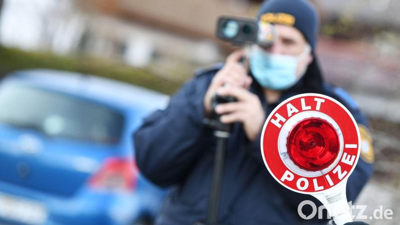 Beide "Raser des Monats" waren über 50 Kilometer pro Stunde zu schnell. Symbolbild: Angelika Warmuth/dpa