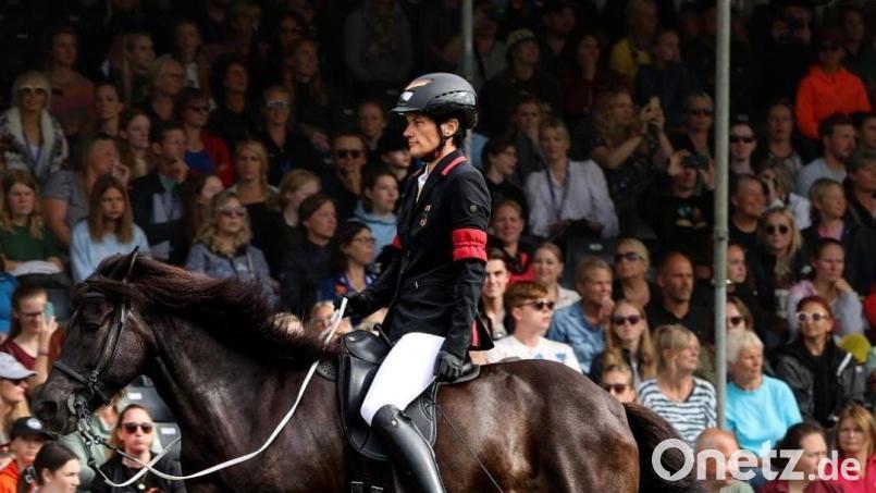 Susanne Birgisson auf Króna von der Harrtmühle. Bild: Ulli Neddens/exb