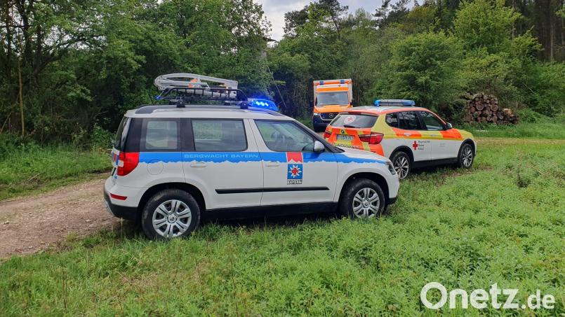 Wenn in unwegsamen Gelände ein Unfall passiert, rückt die Bergwacht mit an. Um die Aktiven auf die Einsätze vorzubereiten, bietet die Bergwacht im Landkreis Schwandorf Aus- und Weiterbildungen an. Bild: Margit Güll/exb