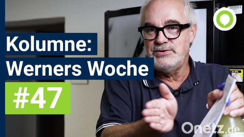 Frank Werner kommentiert die Themen der Woche. Bild: gld