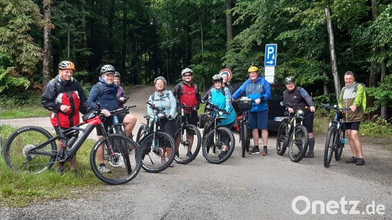Die Rad-Wandergruppe des Fichtelgebirgsvereins. Bild: FGV Nagel/exb
