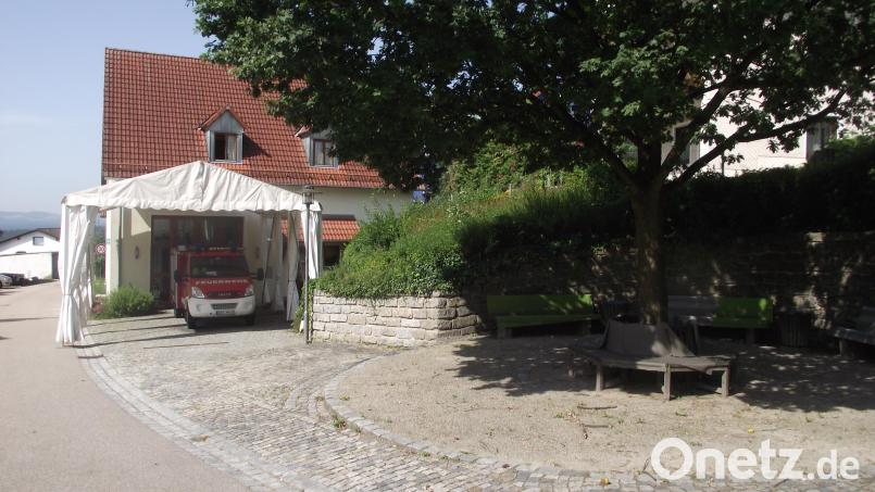 Die Muglhofer Feuerwehr ist bereit für ihr Dorffest am Sonntag Bild: ror