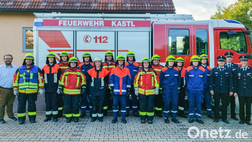 Leistungsprüfung der Kastler Feuerwehrdienstleistenden. Bild: Gemeinde Kastl bei Kemnath/exb