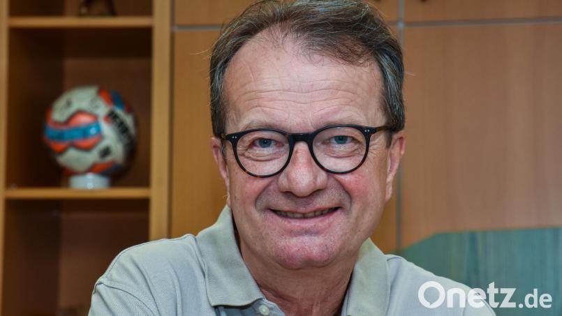 Dieter Paintner, Vorstand der Volksbank-Raiffeisenbank Amberg-Sulzbach, wird am 31. August 60 Jahre alt. Bild: Stephan Huber