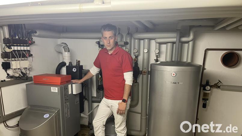 Michael Hirsch hat Probleme mit seiner Heizungsfirma: Rund 20.000 Euro kostete die Anlage, funktioniert hat sie aber nie richtig. Bild: Hirsch/exb