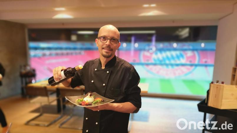 Christian Rubenbauer, ein Sulzbach-Rosenberger, ist für die Kulinarik im VIP-Bereich der Allianz-Arena verantwortlich. Bild: Archiv Rubenbauer/exb