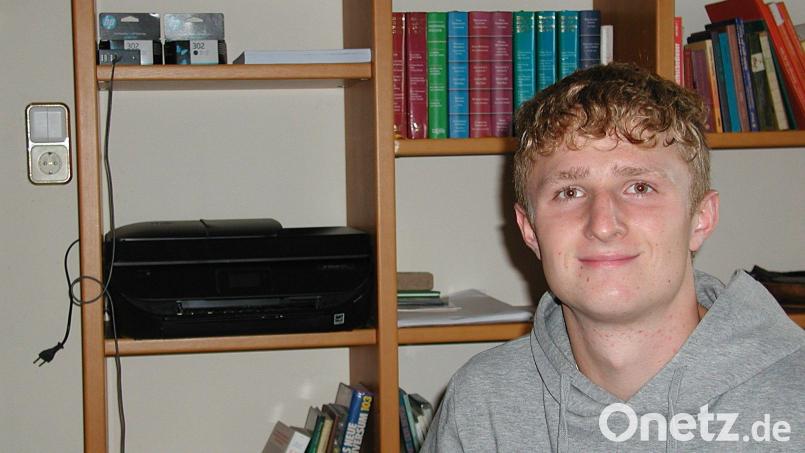 Der noch amtierende Jugendbürgermeister David Krapf wirbt um Nachfolger für das Gremium der Gemeinde Brand. Bild: ld